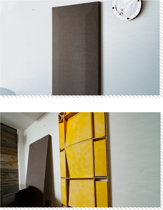 吸音パネル写真