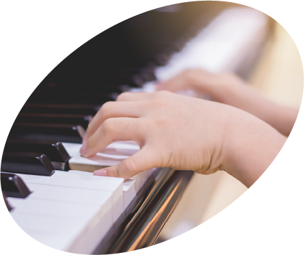 ピアノ手元イメージ